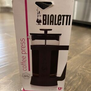 Bialetti Coffee Press Smart, French Press. borosilicate glass L - 34 Oz (8-cup)